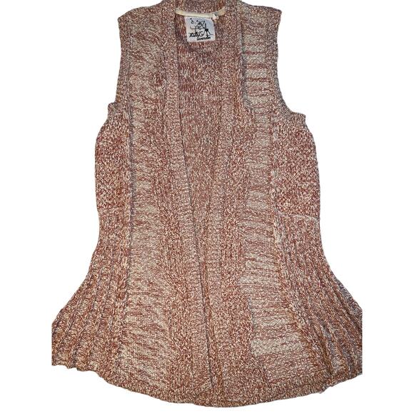 Woman’s Sleeveless Cardigan sz large - Picture 2 of 3